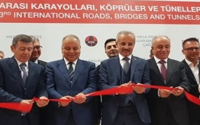 3. Uluslararası Karayolları Köprüler ve Tüneller İhtisas Fuarı açıldı